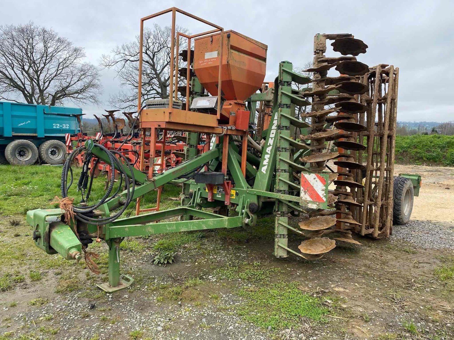 Grubber des Typs Amazone Déchaumeur CATROS+ 5001-2 Amazone, Gebrauchtmaschine in SAINT CLAIR SUR ELLE (Bild 3)