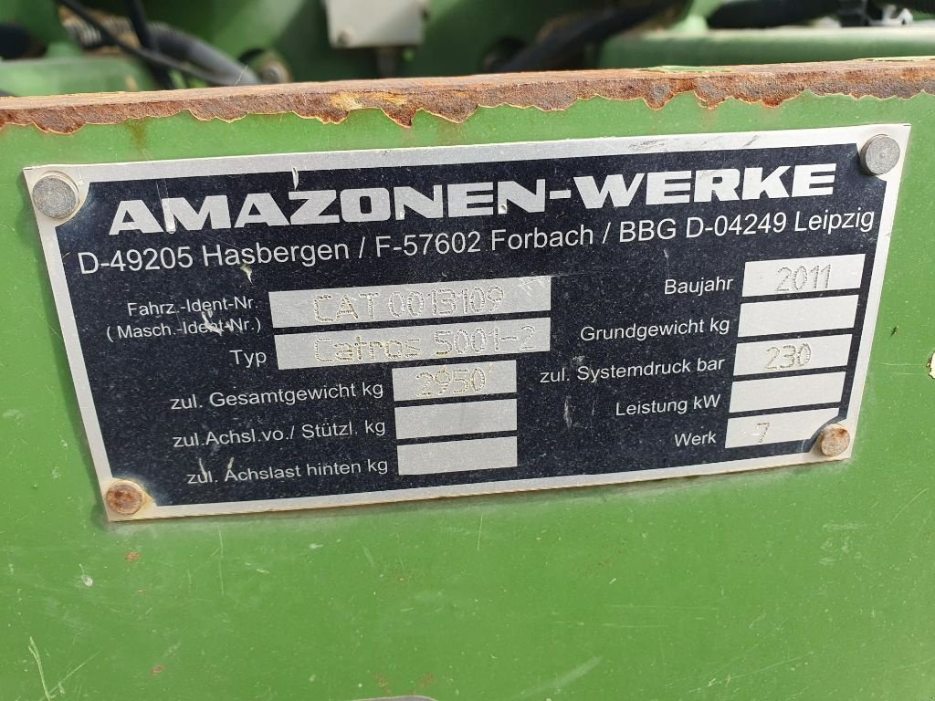 Grubber Türe ait Amazone QUATROS 5001-2, Gebrauchtmaschine içinde DOMFRONT (resim 7)