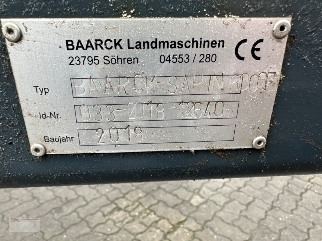 Grubber des Typs Baarck SARIN 6000 F, Gebrauchtmaschine in Neubrandenburg (Bild 16)