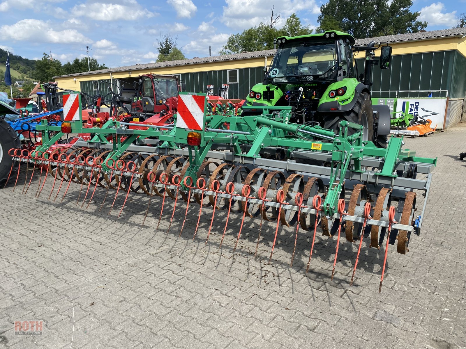 Grubber van het type EuM-Agrotec Vibrocat 50, Gebrauchtmaschine in Untermünkheim (Foto 9)