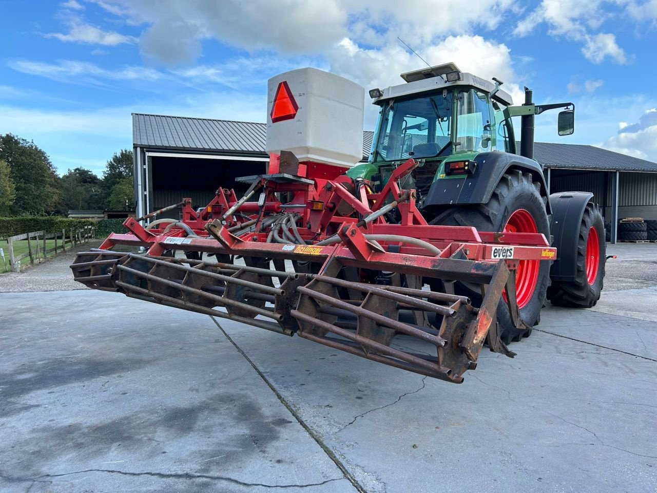 Grubber typu Evers Haflinger, Gebrauchtmaschine w De Mortel (Zdjęcie 8)