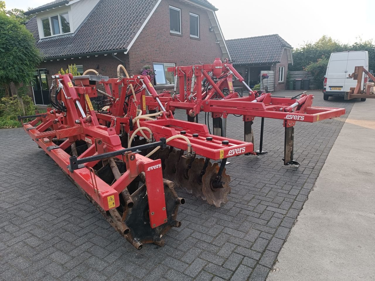 Grubber du type Evers woeler combi, Gebrauchtmaschine en Almelo (Photo 1)