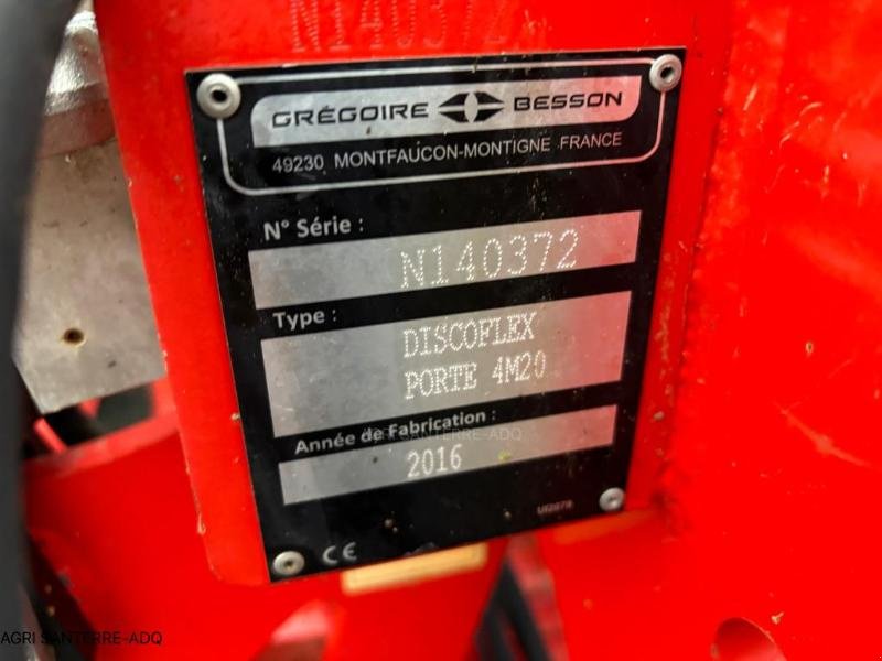 Grubber tipa Gregoire-Besson DISCOFLEX, Gebrauchtmaschine u ROYE (Slika 5)