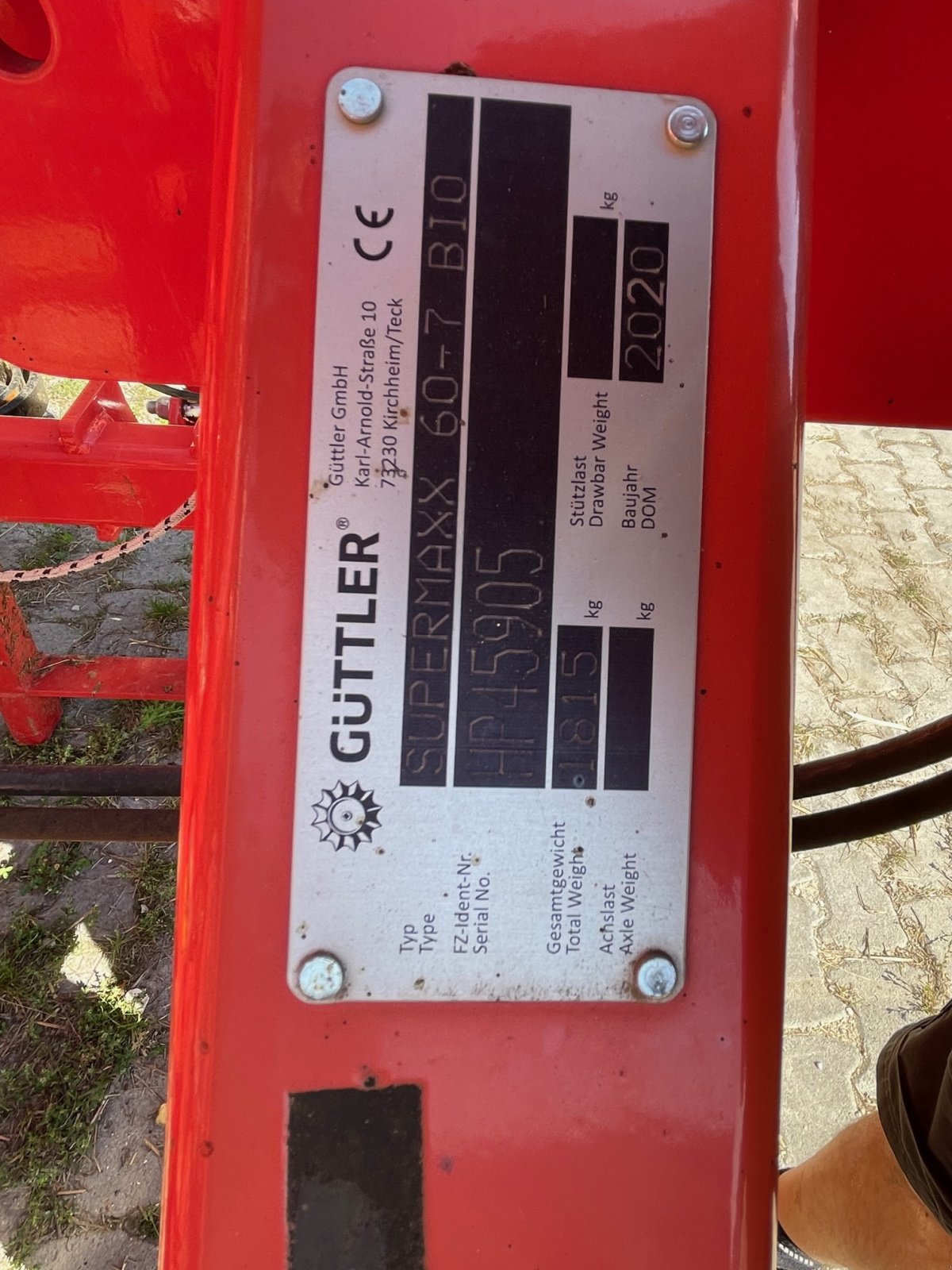 Grubber del tipo Güttler Super Maxx 60-7 BIO, Gebrauchtmaschine en Burglengenfeld (Imagen 7)