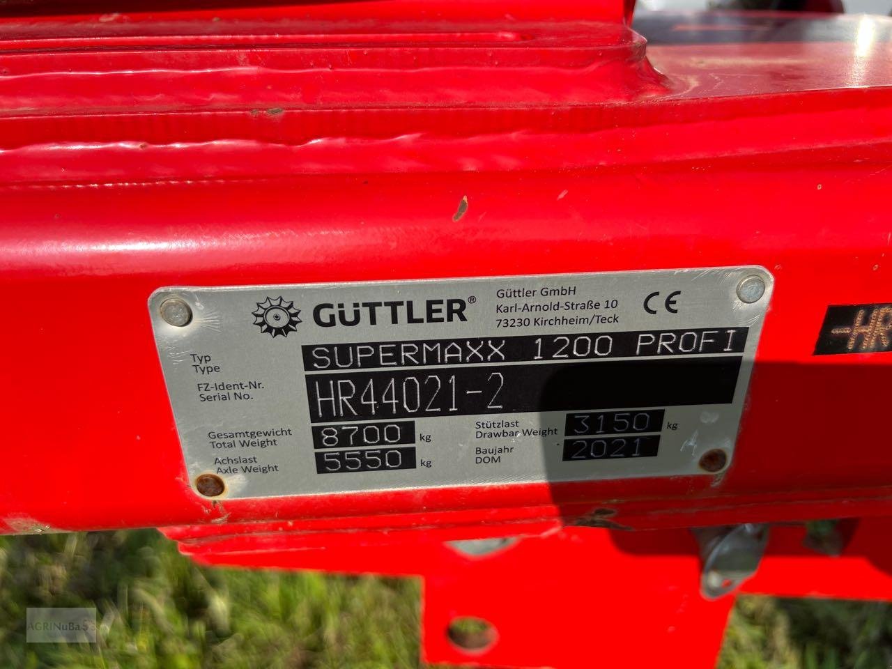 Grubber a típus Güttler Supermaxx 1200 Profi, Gebrauchtmaschine ekkor: Prenzlau (Kép 13)