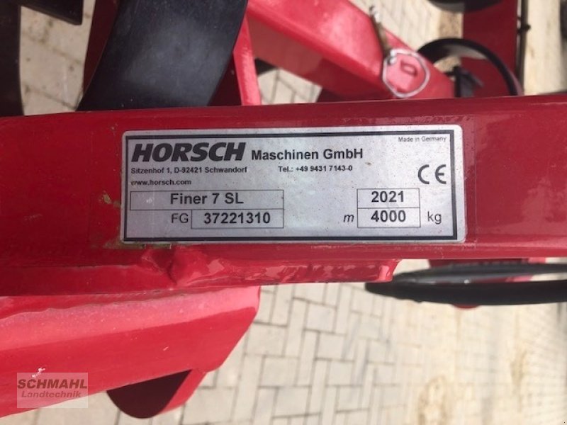 Grubber typu Horsch Finer /SL, Gebrauchtmaschine w Upahl (Zdjęcie 2)