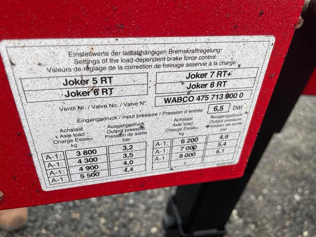 Grubber Türe ait Horsch Joker 6RT Joker 6RT, Neumaschine içinde Wierden (resim 11)