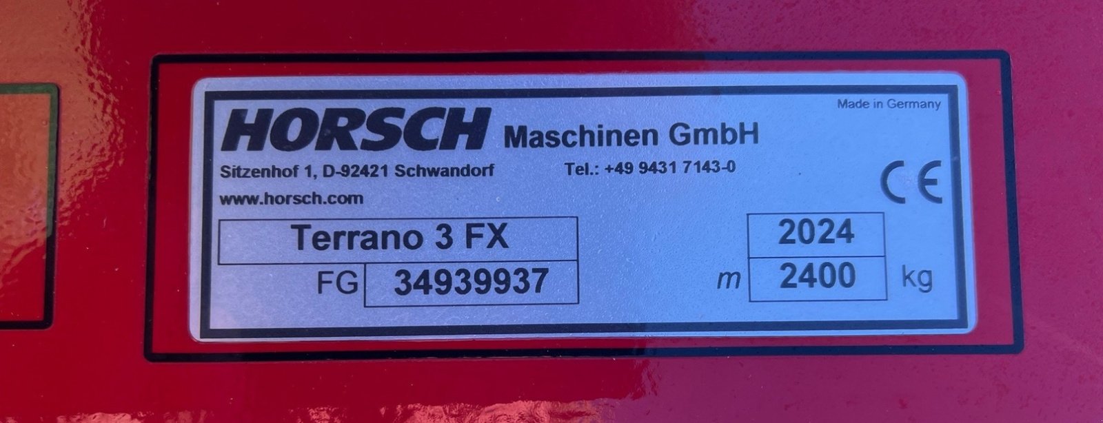 Grubber typu Horsch Terrano 3 FX Grubber **neuwertig**, Neumaschine w Bramsche (Zdjęcie 10)