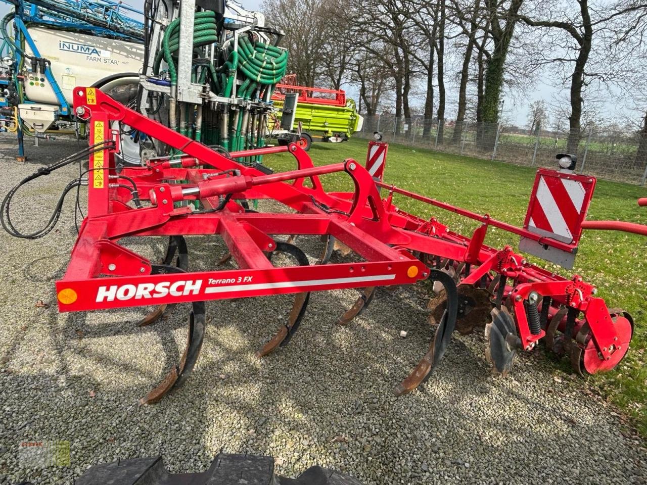 Grubber Türe ait Horsch TERRANO 3 FX, Mulchsaatgrubber, Roll-Flex Packer, Gebrauchtmaschine içinde Neerstedt (resim 3)