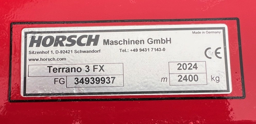 Grubber des Typs Horsch TERRANO 3 FX **Vorführmaschine**, Neumaschine in Bramsche (Bild 10)