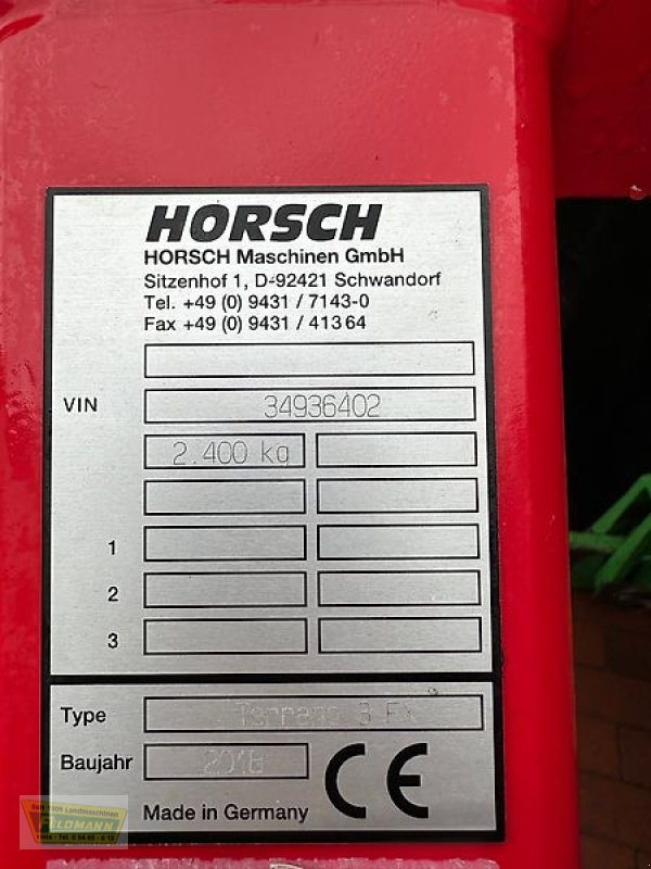 Grubber типа Horsch Terrano 3 FX, Gebrauchtmaschine в Neuenkirchen-Vinte (Фотография 5)
