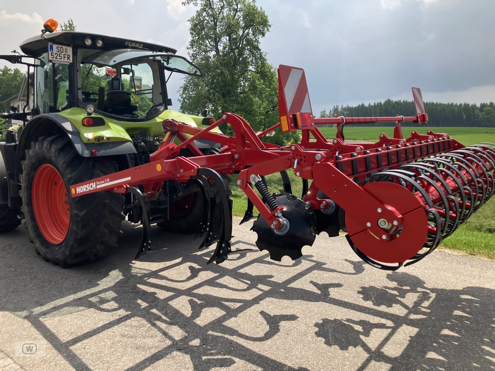 Grubber van het type Horsch Terrano 3 FX, Gebrauchtmaschine in Zell an der Pram (Foto 3)