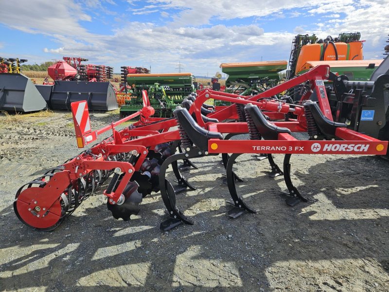 Grubber of the type Horsch Terrano 3 FX, Vorführmaschine in Sieget in der Wart