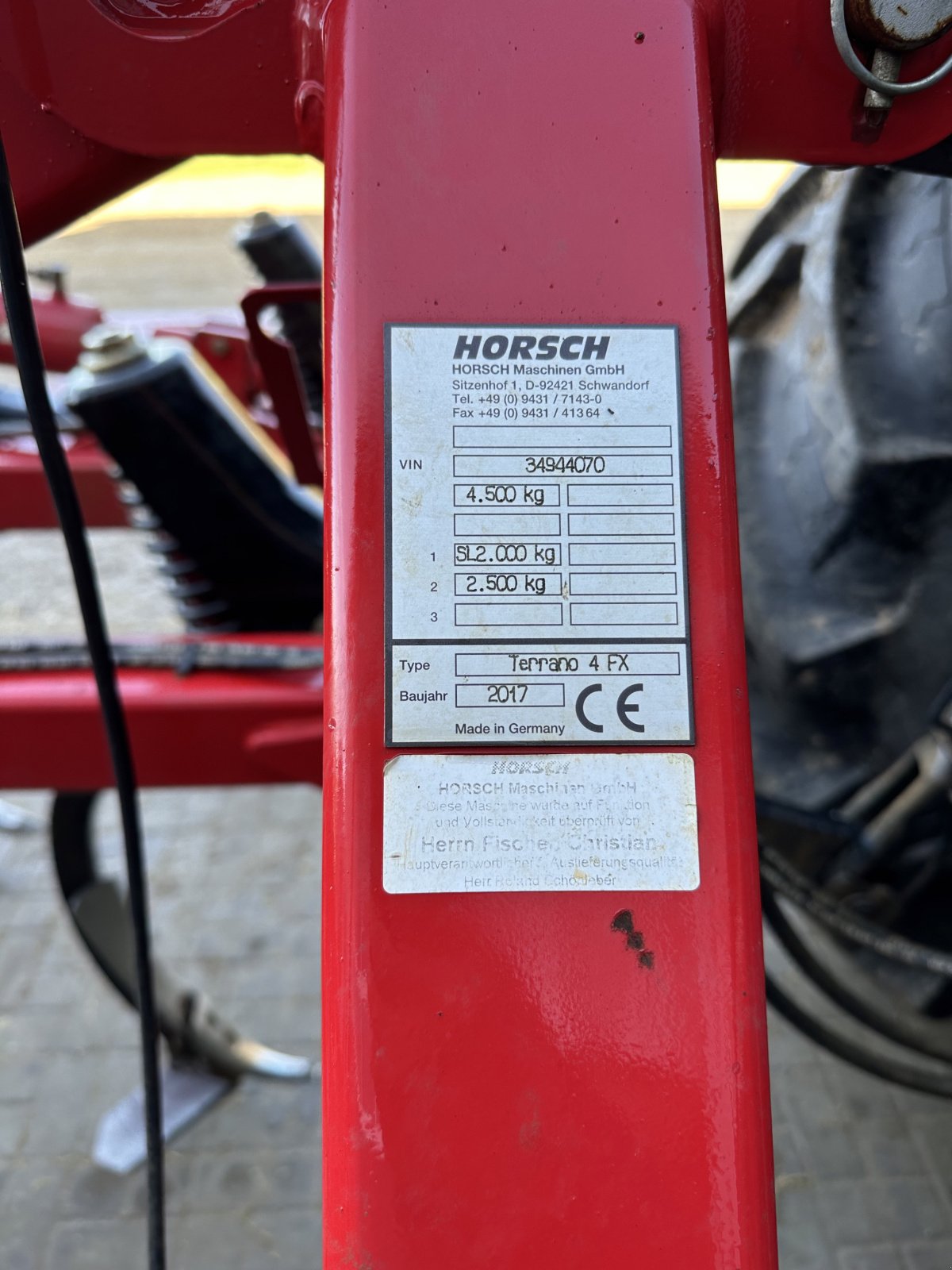 Grubber van het type Horsch Terrano 4 FX, Gebrauchtmaschine in Beilngries (Foto 12)