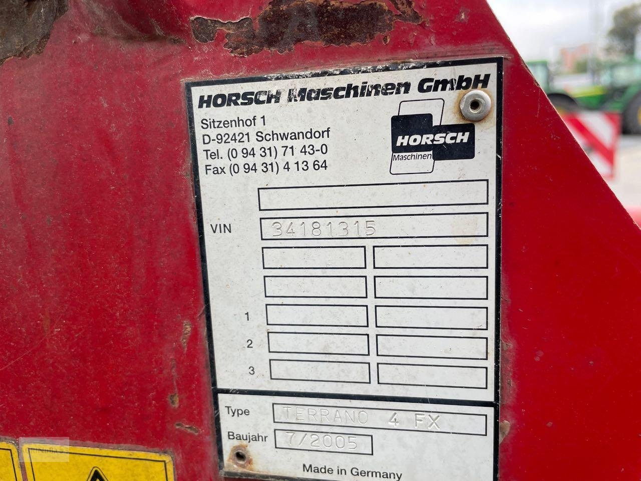 Grubber typu Horsch Terrano 4 FX, Gebrauchtmaschine v Prenzlau (Obrázek 21)