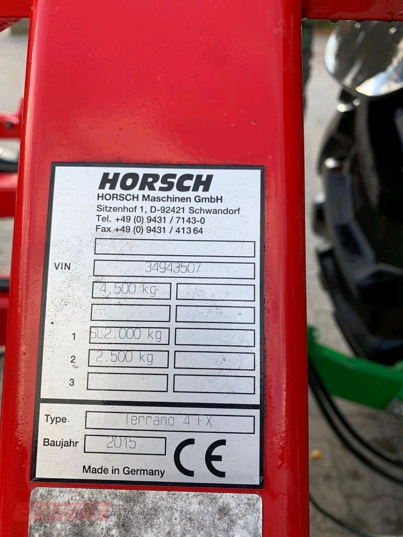 Grubber του τύπου Horsch Terrano 4 FX, Gebrauchtmaschine σε Suhlendorf (Φωτογραφία 8)