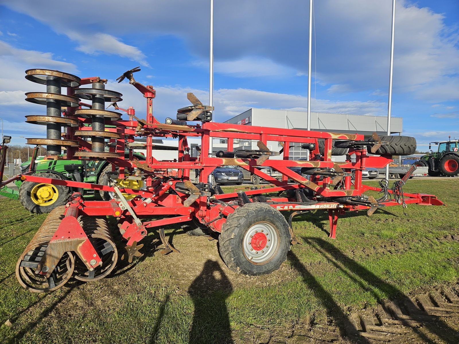 Grubber des Typs Horsch Terrano 5 FM, Gebrauchtmaschine in Sieget in der Wart (Bild 1)