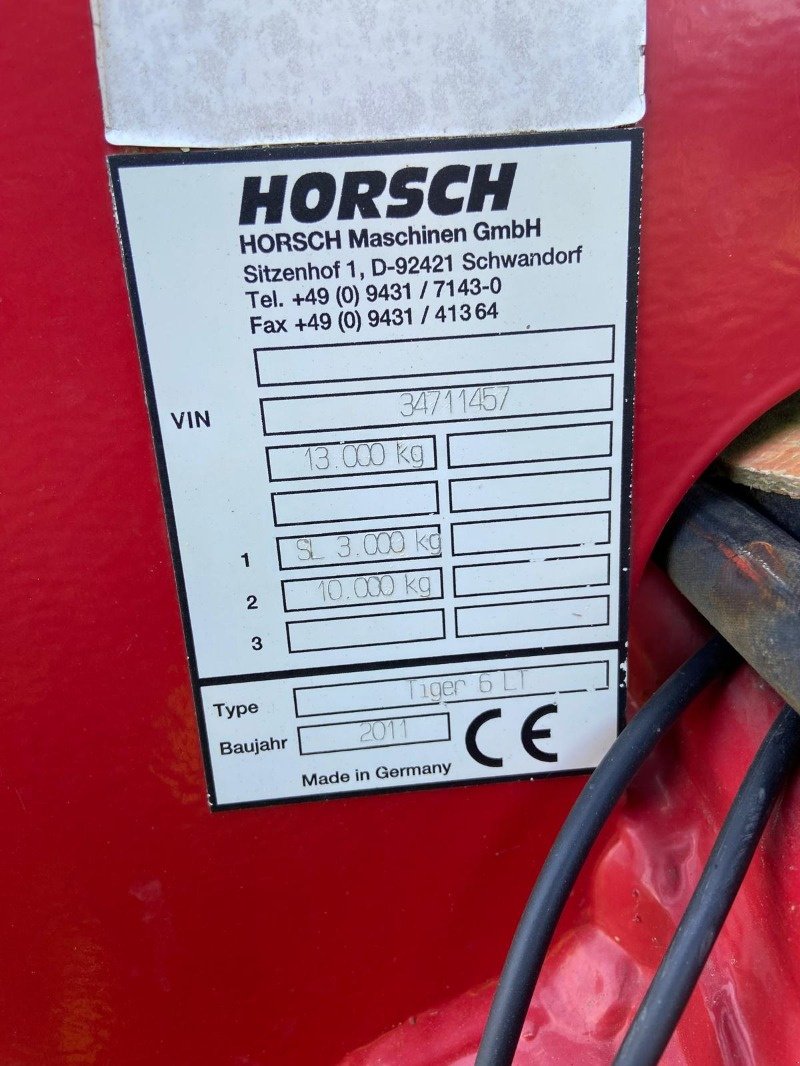 Grubber του τύπου Horsch Tiger 6 LT, Gebrauchtmaschine σε Neubrandenburg (Φωτογραφία 13)