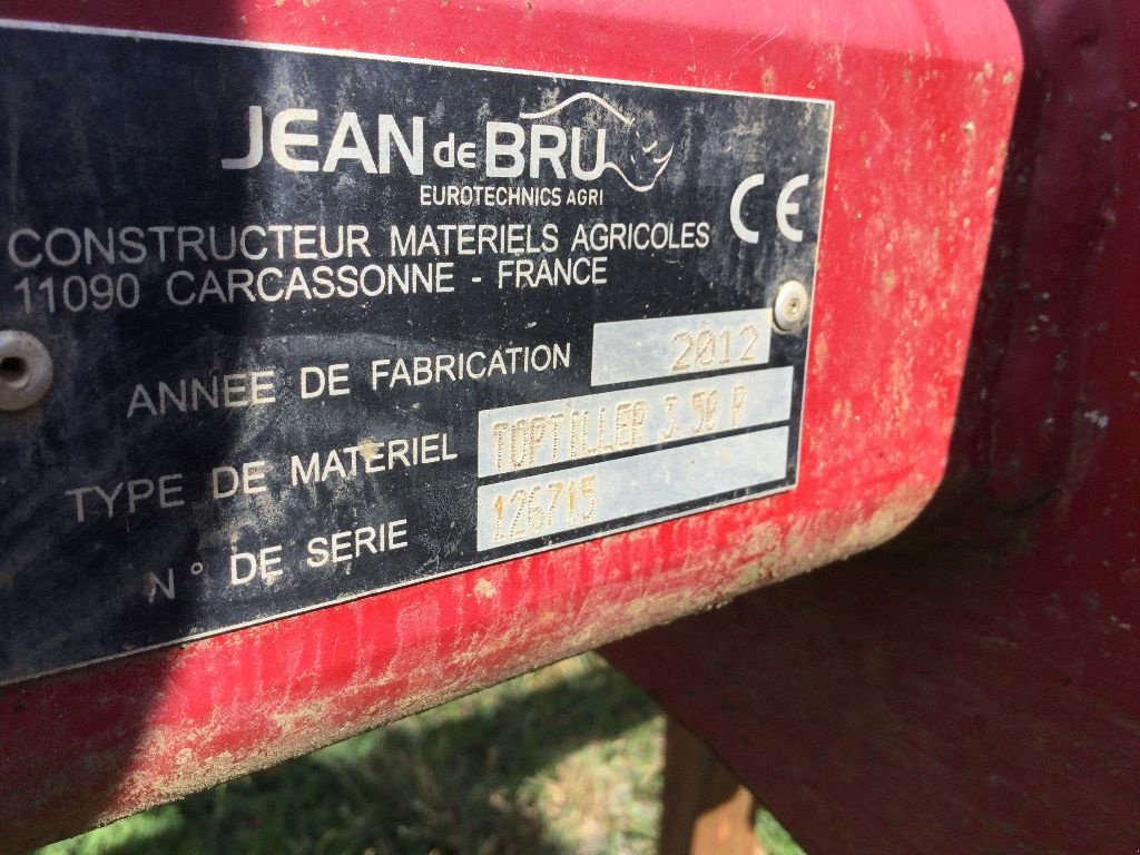 Grubber tip Jean de Bru toptiller 350 P, Gebrauchtmaschine in RODEZ (Poză 4)