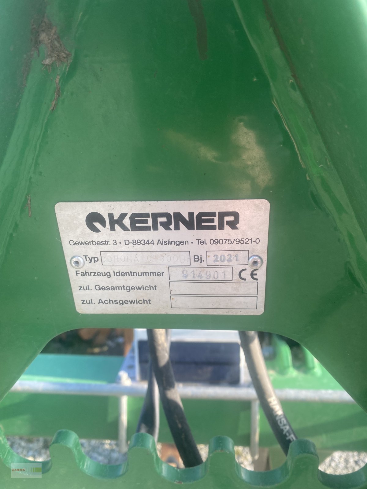 Grubber tip Kerner Corona C 300, Gebrauchtmaschine in Neuenstein (Poză 5)