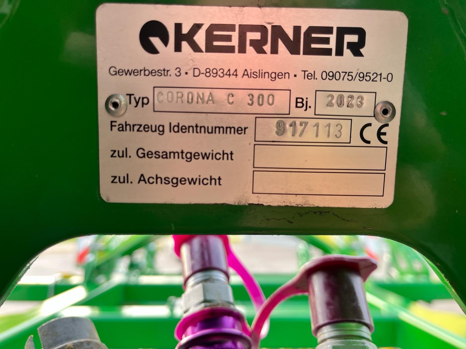 Grubber του τύπου Kerner Corona C 300, Gebrauchtmaschine σε Pfaffenhofen an der Glonn (Φωτογραφία 2)