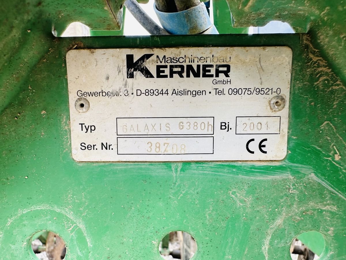 Grubber του τύπου Kerner Galaxis 380, Gebrauchtmaschine σε Hohenruppersdorf (Φωτογραφία 10)