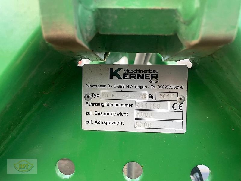 Grubber типа Kerner Komet KAL 420 ÜM, Gebrauchtmaschine в Lenterode (Фотография 6)