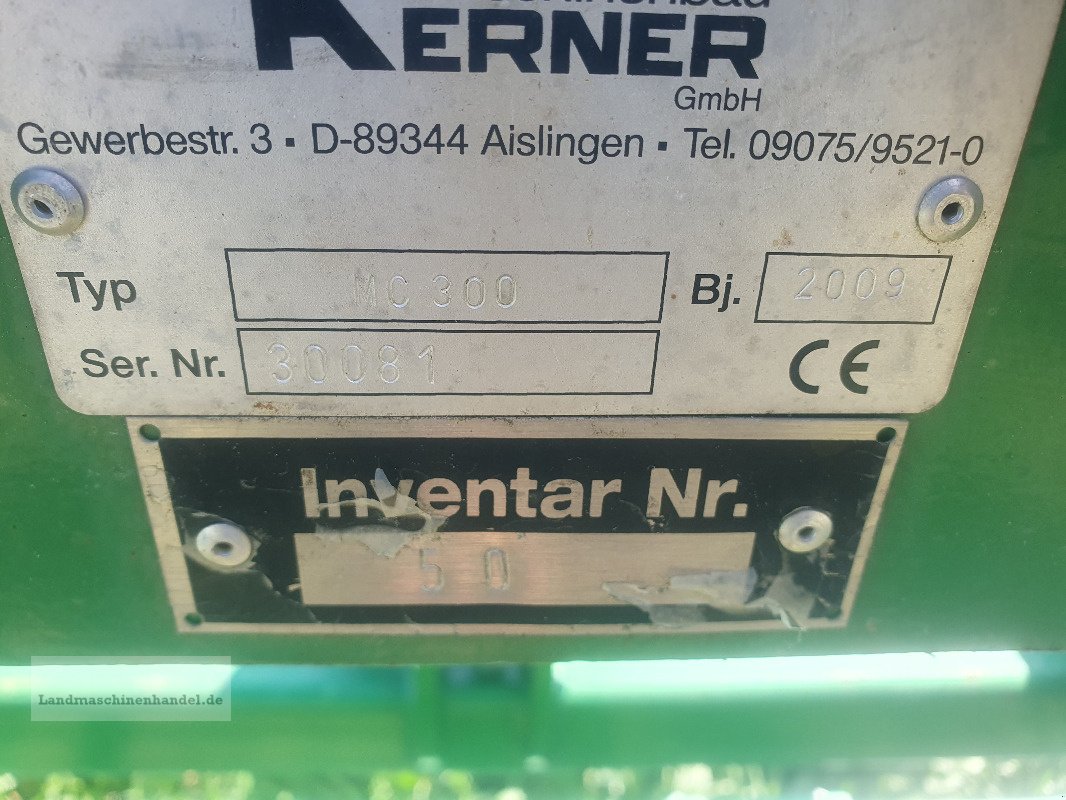 Grubber του τύπου Kerner MC 300, Neumaschine σε Burg/Spreewald (Φωτογραφία 6)
