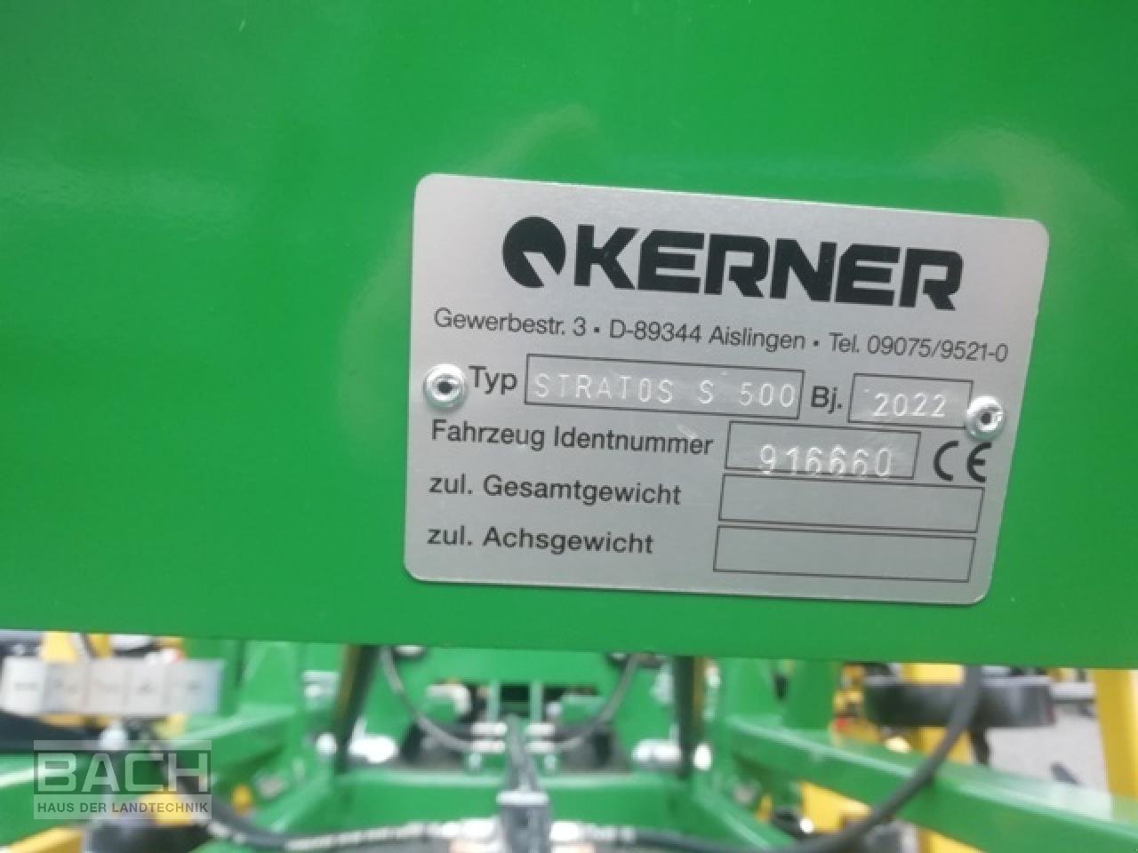 Grubber tip Kerner STRATOS 500, Gebrauchtmaschine in Boxberg-Seehof (Poză 5)