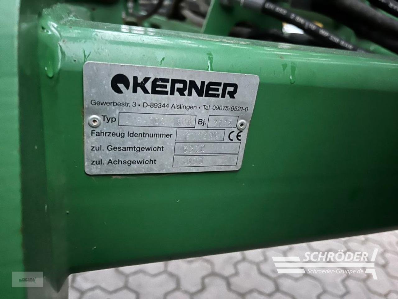 Grubber του τύπου Kerner STRATOS SA 600, Gebrauchtmaschine σε Leizen (Φωτογραφία 4)