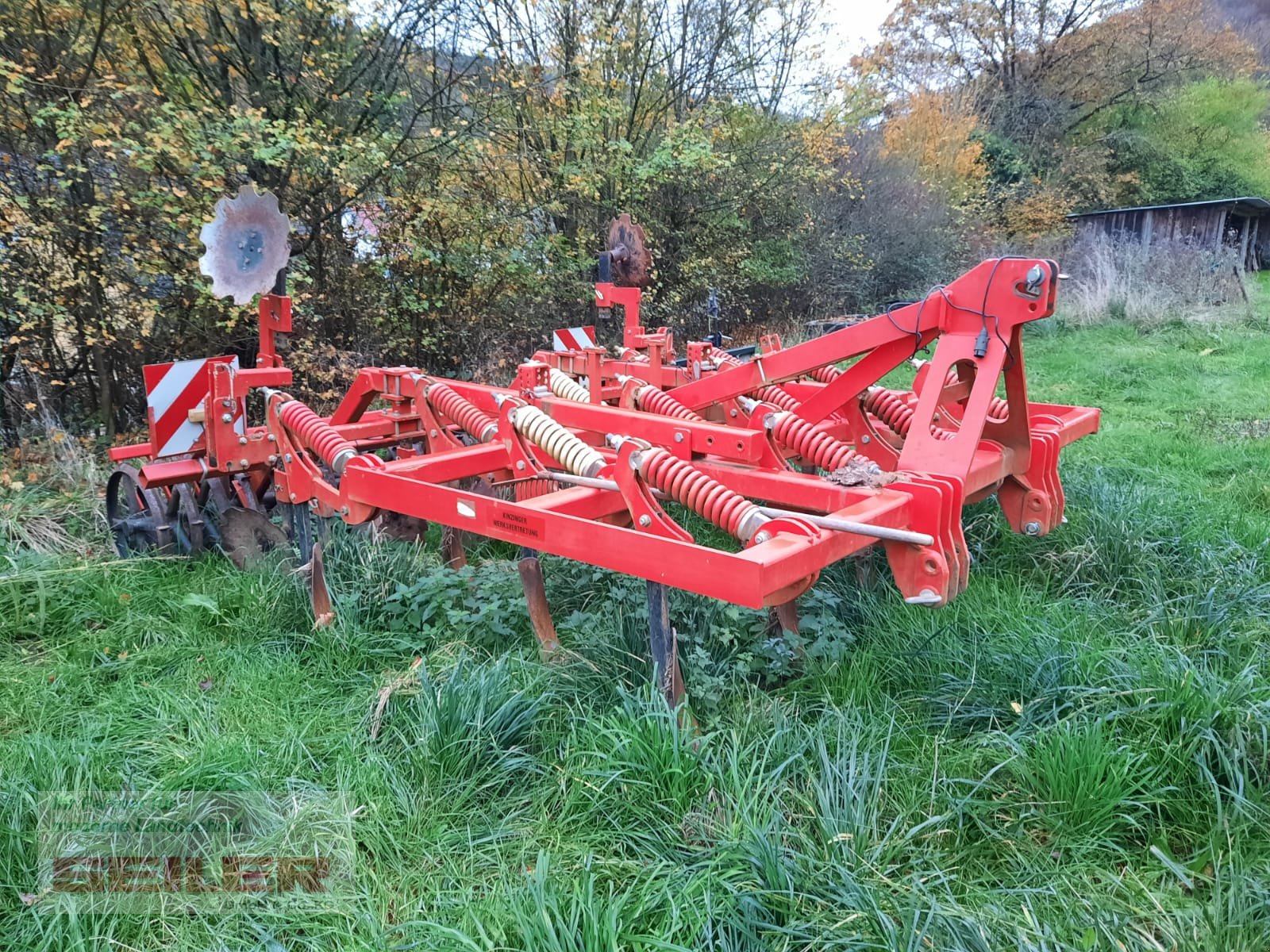 Grubber of the type Kinzinger Libero 3.0 Steinsicherung 3-balkig, Gebrauchtmaschine in Ansbach (Picture 4)