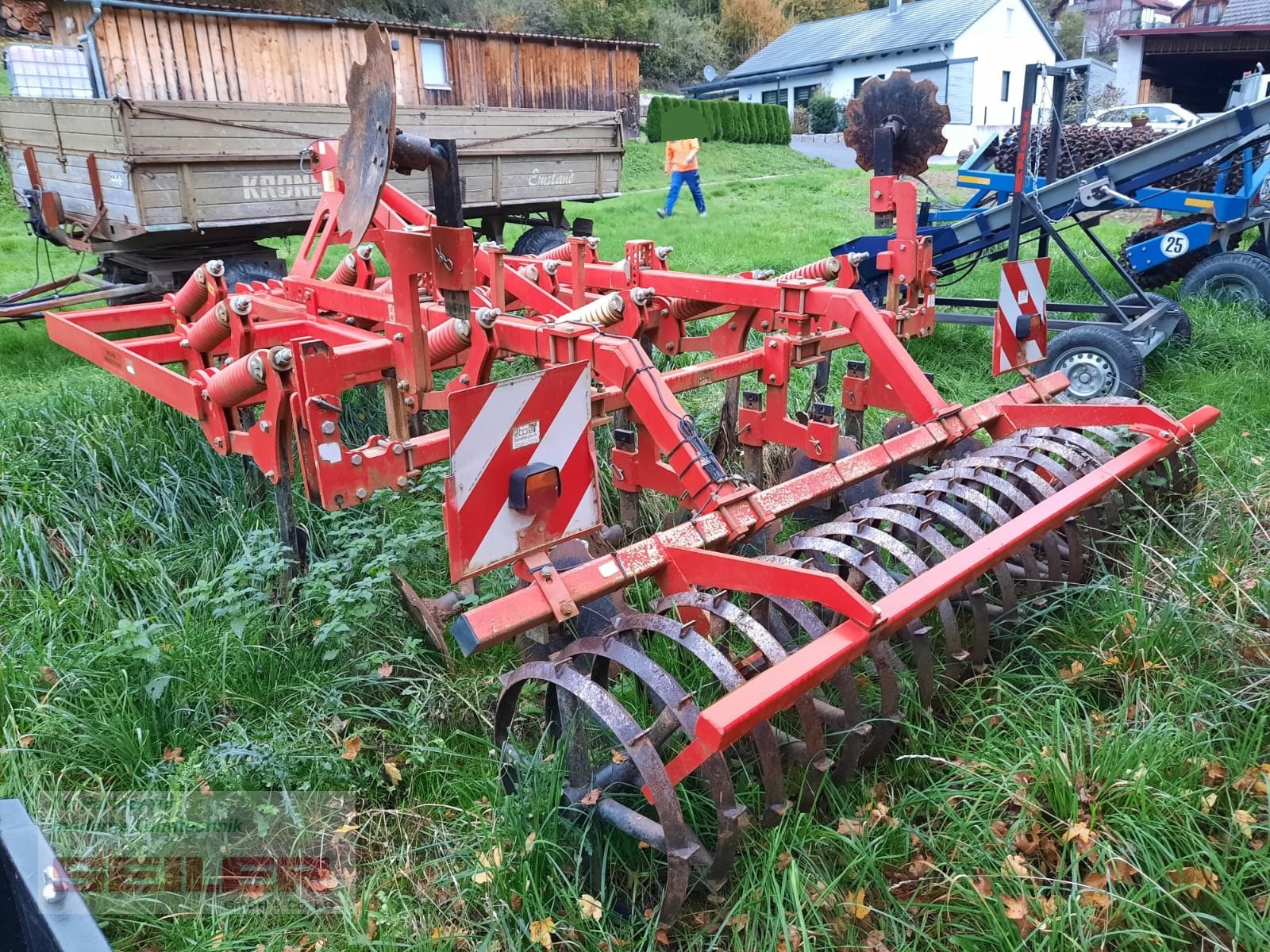 Grubber des Typs Kinzinger Libero 3.0 Steinsicherung 3-balkig, Gebrauchtmaschine in Ansbach (Bild 5)