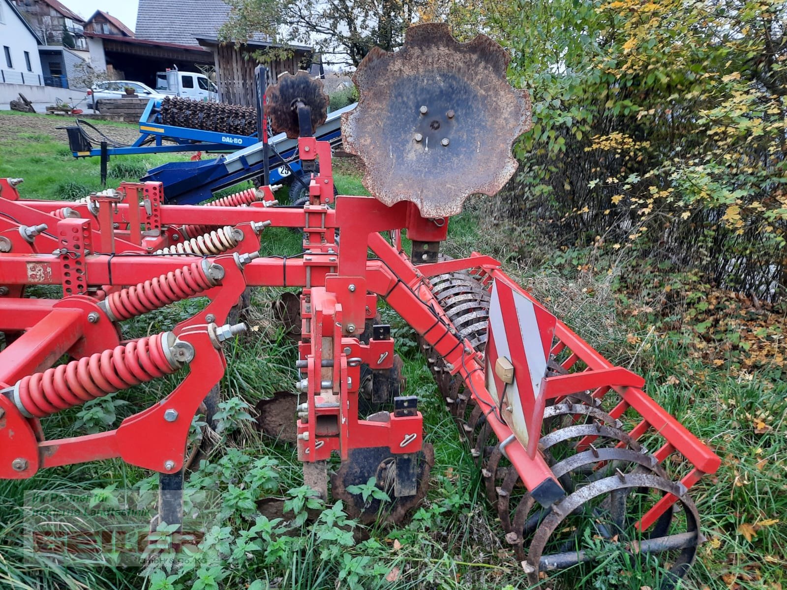 Grubber typu Kinzinger Libero 3.0 Steinsicherung 3-balkig, Gebrauchtmaschine w Ansbach (Zdjęcie 7)