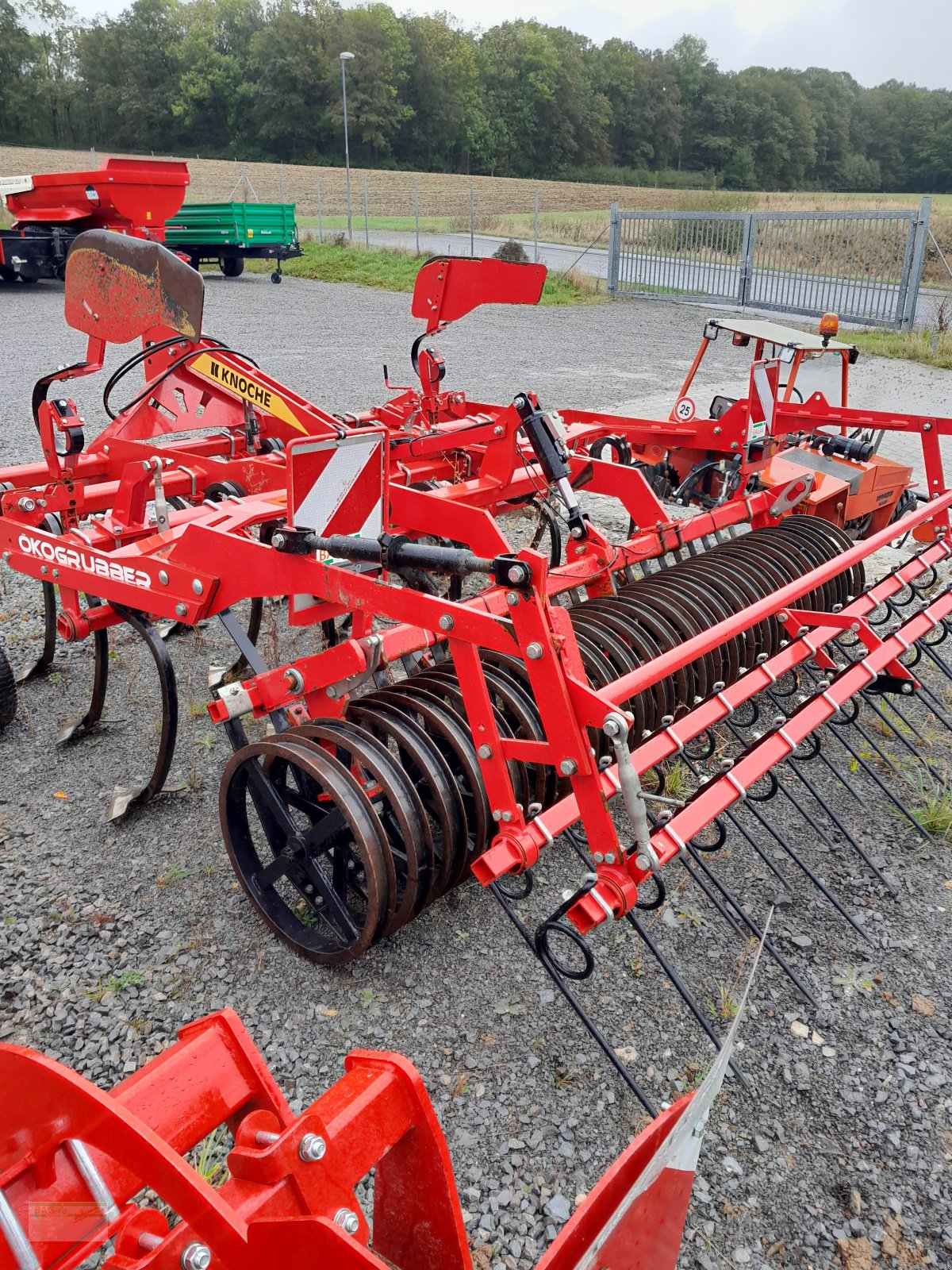 Grubber Türe ait Knoche Ökogrubber, Neumaschine içinde Ingelfingen-Stachenhausen (resim 2)