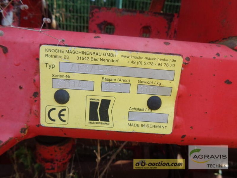 Grubber Türe ait Knoche ZÜNSLERSCHRECK H-550, Gebrauchtmaschine içinde Nartum (resim 16)