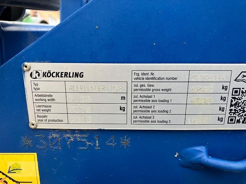 Grubber του τύπου Köckerling Allrounder 750 Profiline, Gebrauchtmaschine σε Salsitz (Φωτογραφία 18)