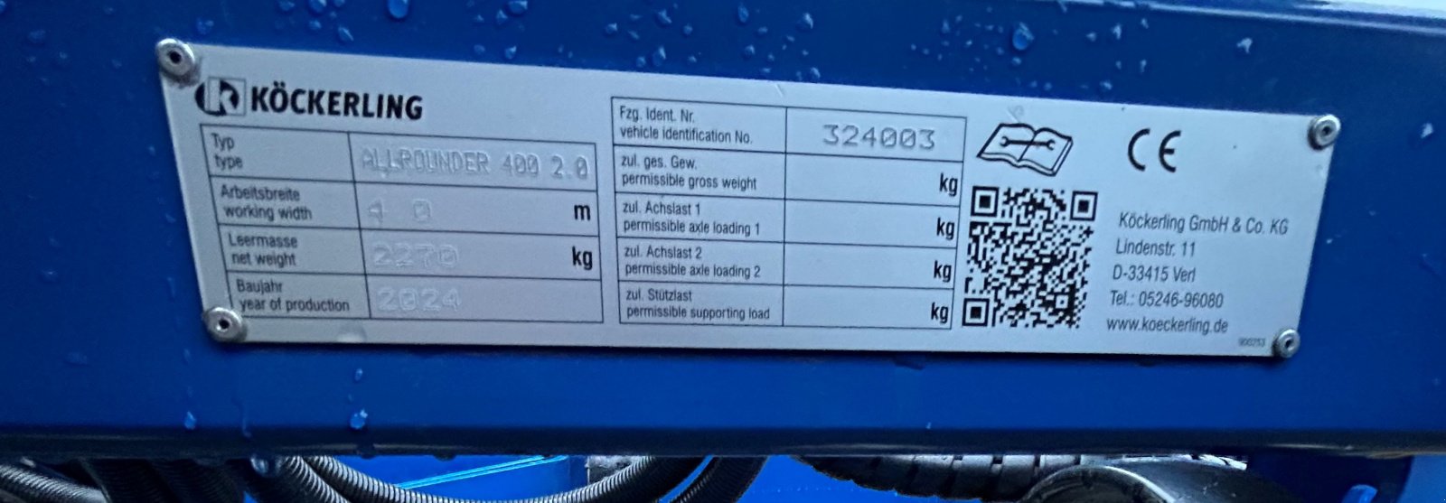 Grubber типа Köckerling Allrounder classic 400 2.0, Neumaschine в Beedenbostel (Фотография 5)