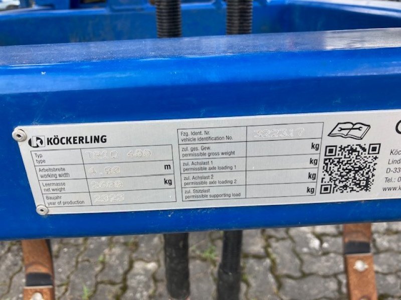 Grubber от тип Köckerling Trio 400 mit Steinsicherung, Gebrauchtmaschine в Hofgeismar (Снимка 3)