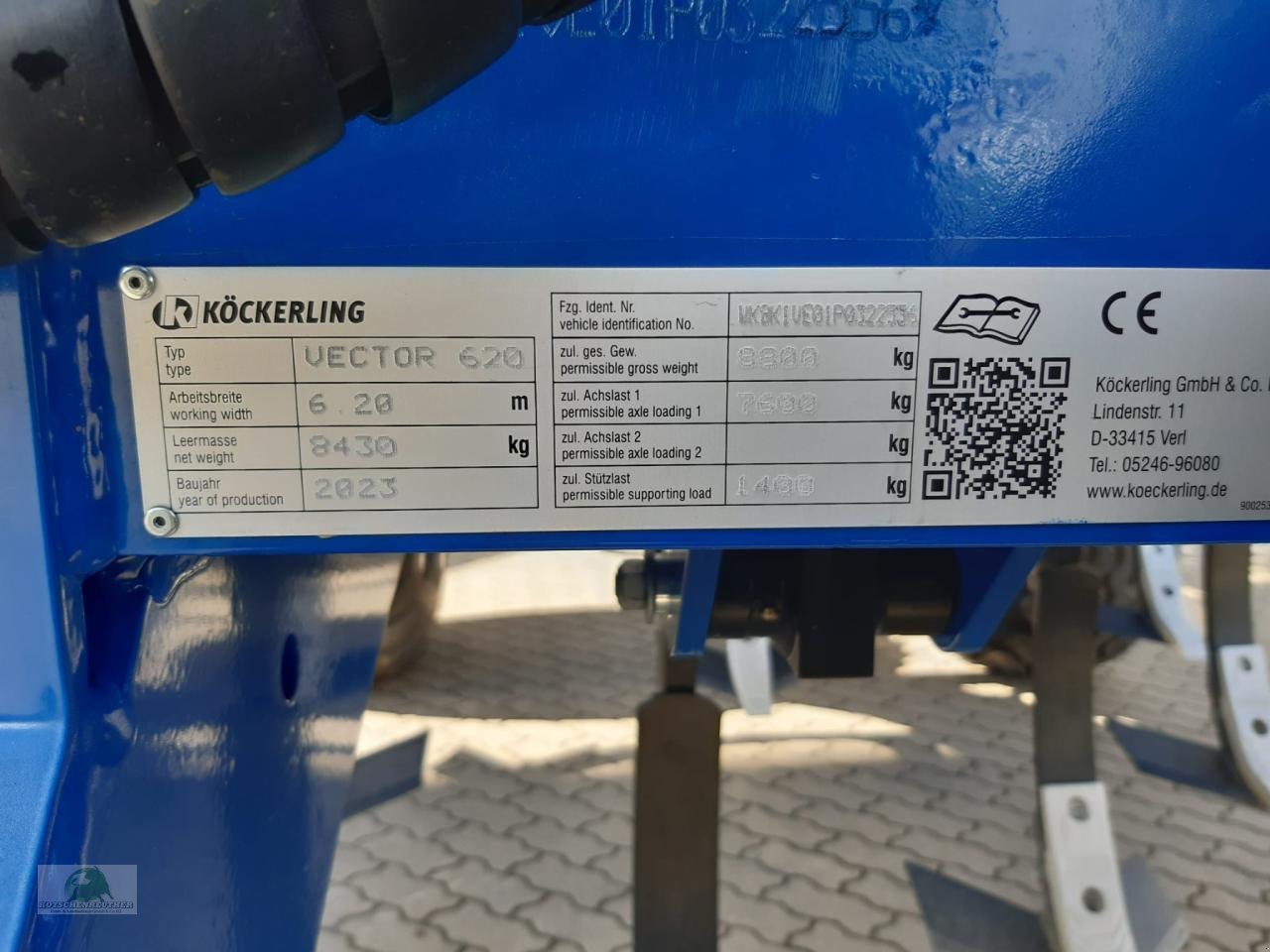 Grubber tip Köckerling Vector 620, Neumaschine in Plauen (Poză 6)