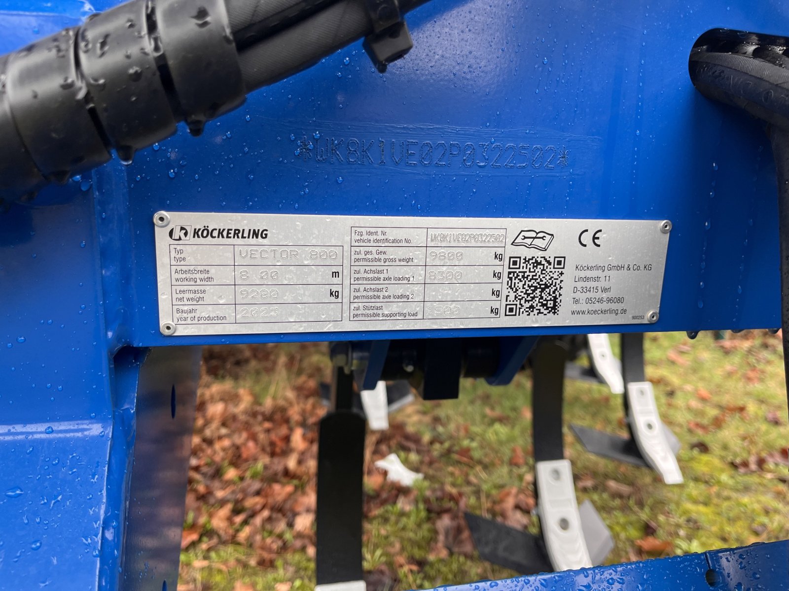 Grubber del tipo Köckerling Vector 800, Neumaschine en Tüttleben (Imagen 3)