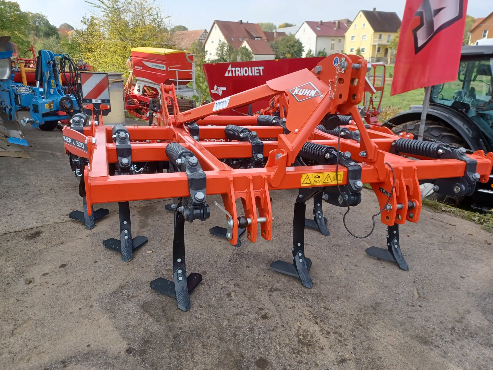 Grubber Türe ait Kuhn Cultimer L 300, Neumaschine içinde Uffenheim (resim 3)