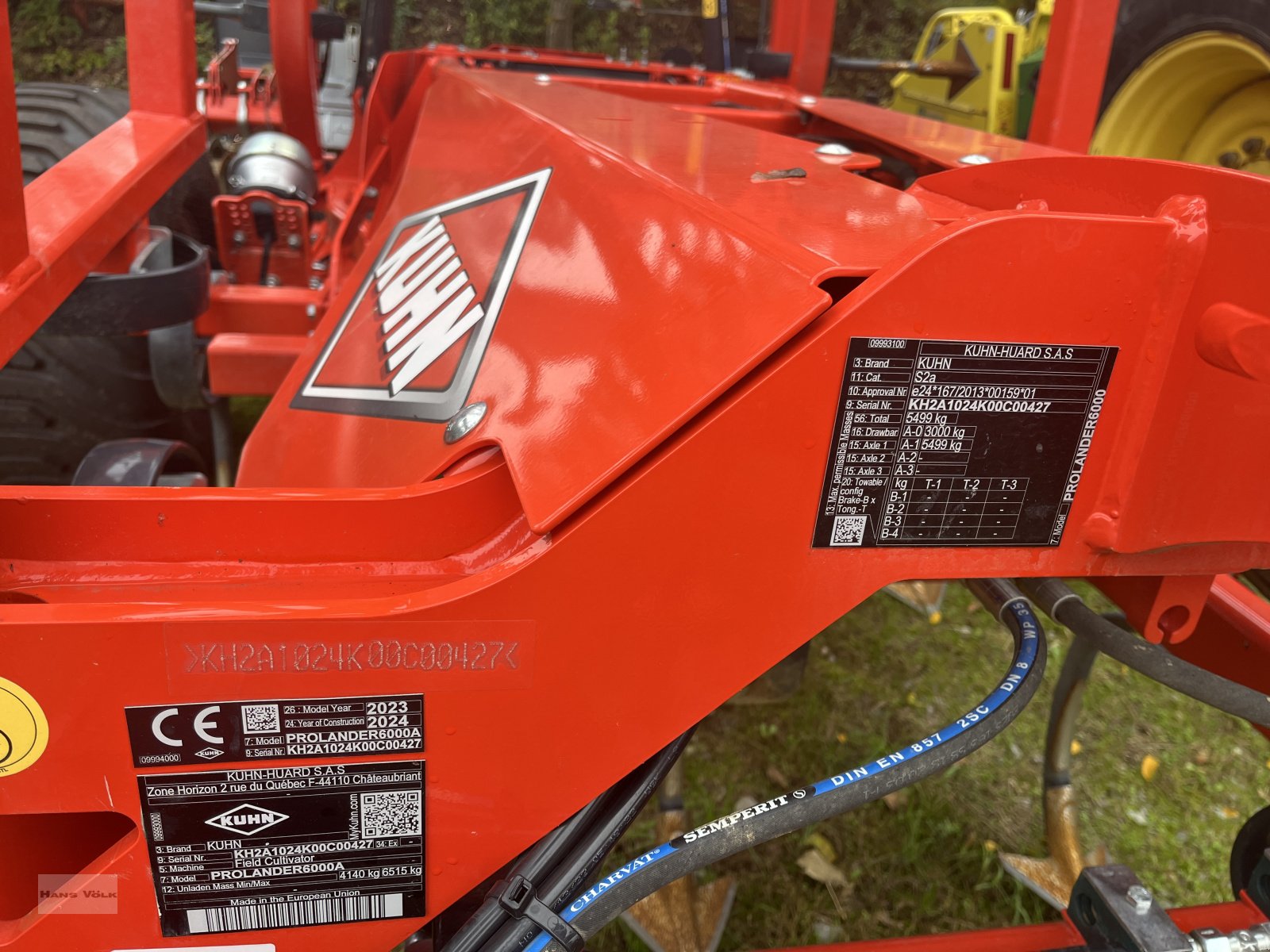 Grubber del tipo Kuhn Prolander 6000, Neumaschine en Tettenweis / Karpfham (Imagen 9)