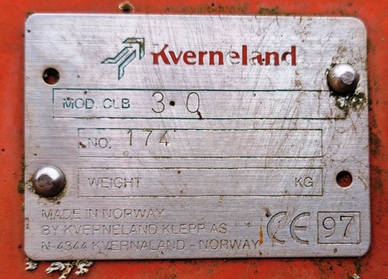 Grubber typu Kverneland CLB 3,0, Gebrauchtmaschine v SAINT-GERMAIN DU PUY (Obrázek 7)