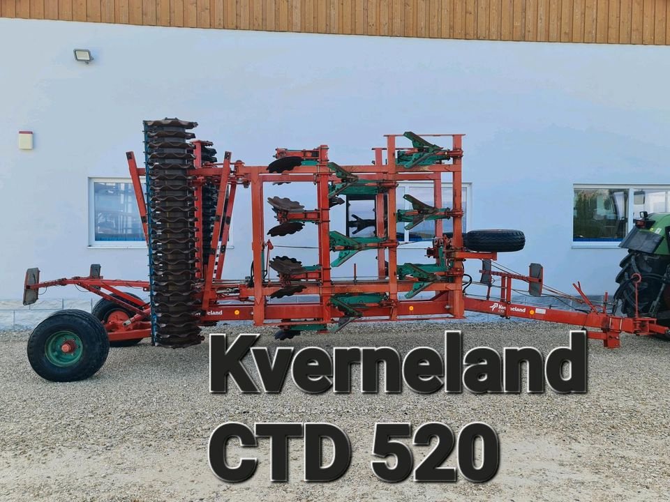 Grubber typu Kverneland CTD 520 Grubber hydraulisch klappbar mit Fahrwerk, Gebrauchtmaschine v Großschönbrunn (Obrázek 1)