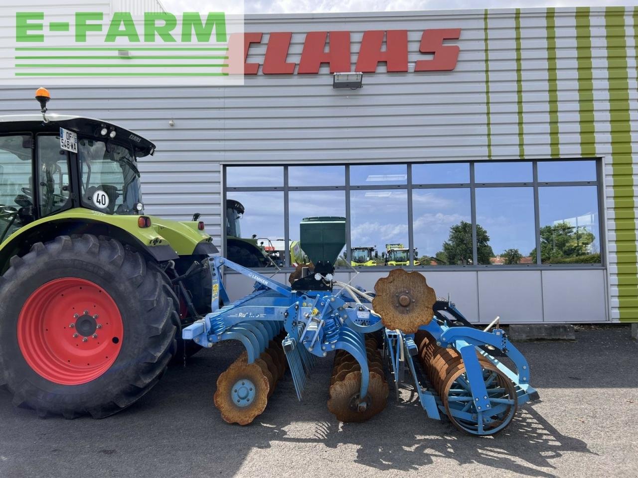 Grubber Türe ait Lemken dechaumeur 3.00 rubin, Gebrauchtmaschine içinde SAULZET (resim 2)