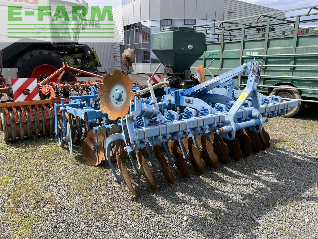 Grubber typu Lemken dechaumeur 3.00 rubin, Gebrauchtmaschine w SAULZET (Zdjęcie 5)