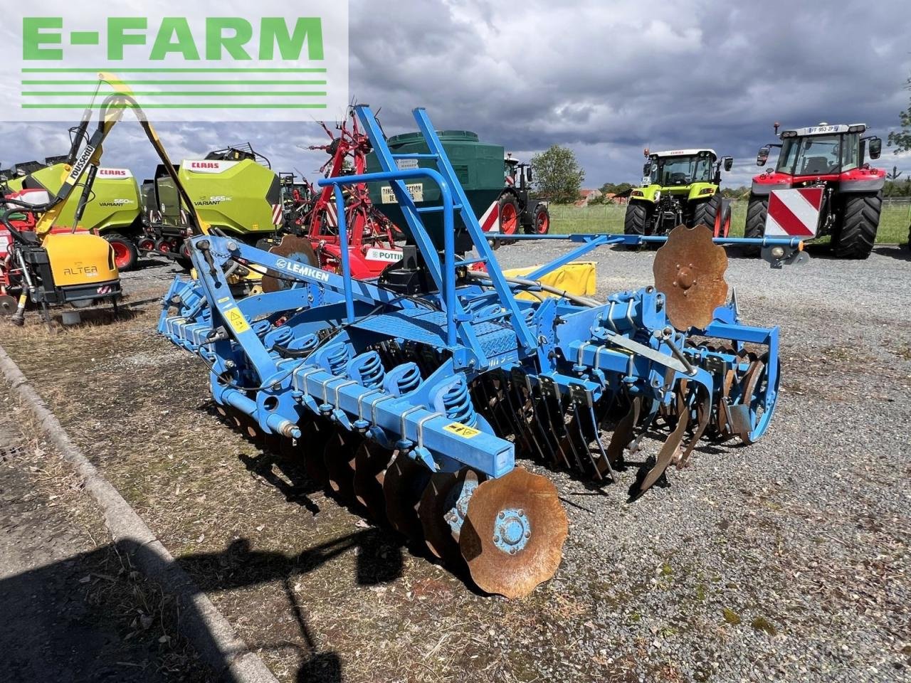 Grubber typu Lemken dechaumeur 3.00m rubin, Gebrauchtmaschine w SAULZET (Zdjęcie 5)