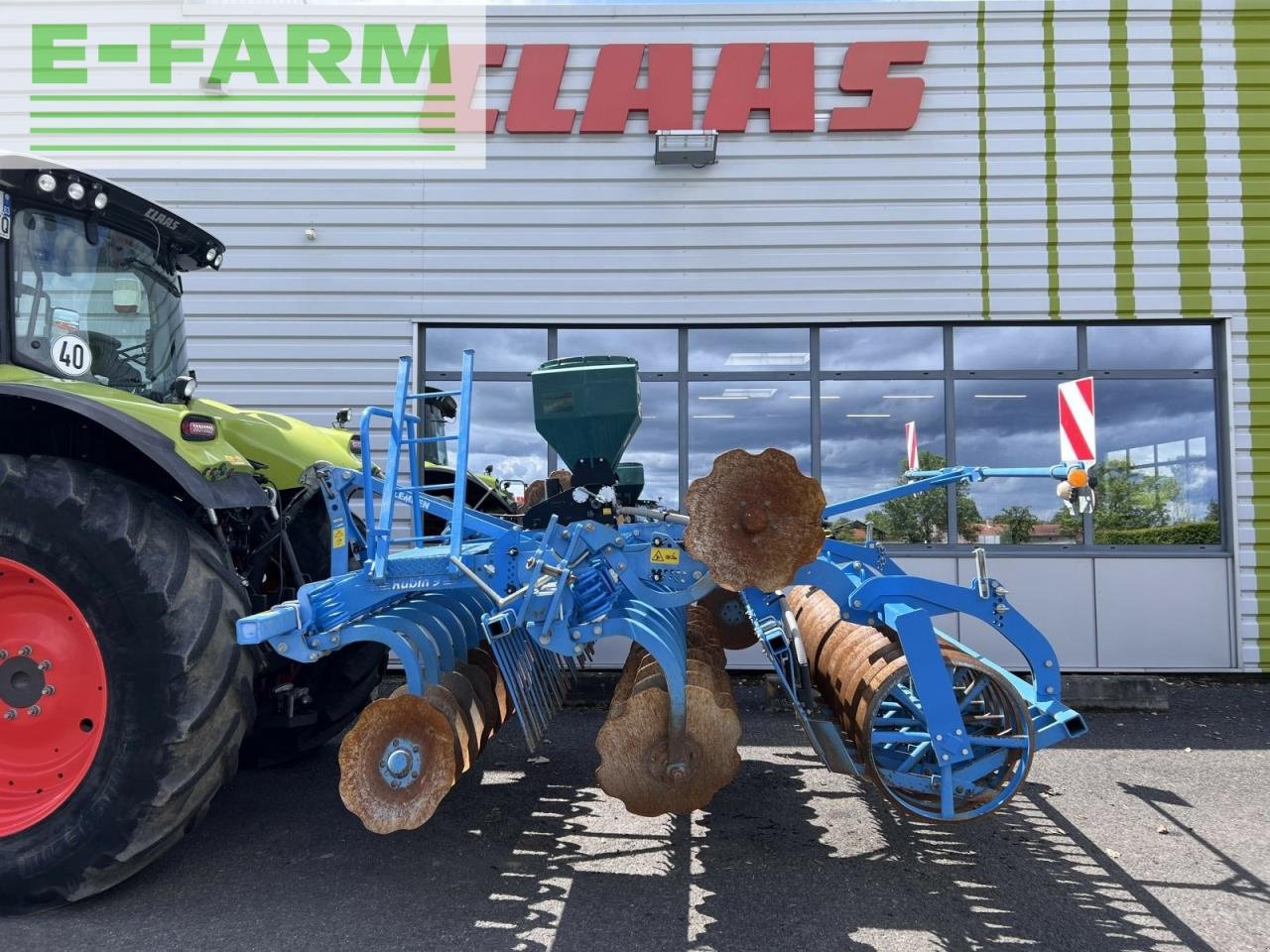 Grubber van het type Lemken dechaumeur 3.00m rubin, Gebrauchtmaschine in SAULZET (Foto 7)