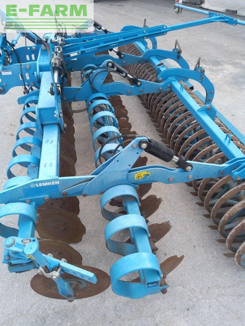 Grubber typu Lemken heliodor 9, Gebrauchtmaschine w CHAUVONCOURT (Zdjęcie 10)