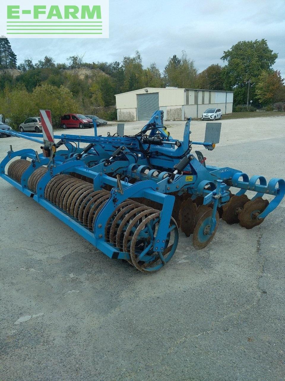 Grubber des Typs Lemken heliodor 9, Gebrauchtmaschine in CHAUVONCOURT (Bild 2)